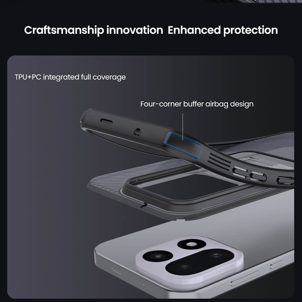 Чехол-крышка NILLKIN для Oneplus 15 (серия CamShield Pro Clear)